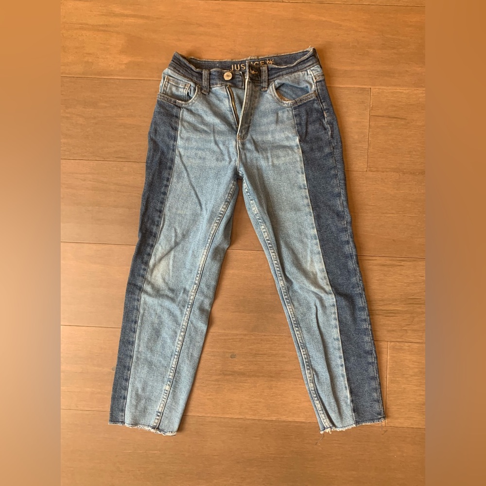 4 Pairs of size 12 girl’s jeans. Justice & Jordache.